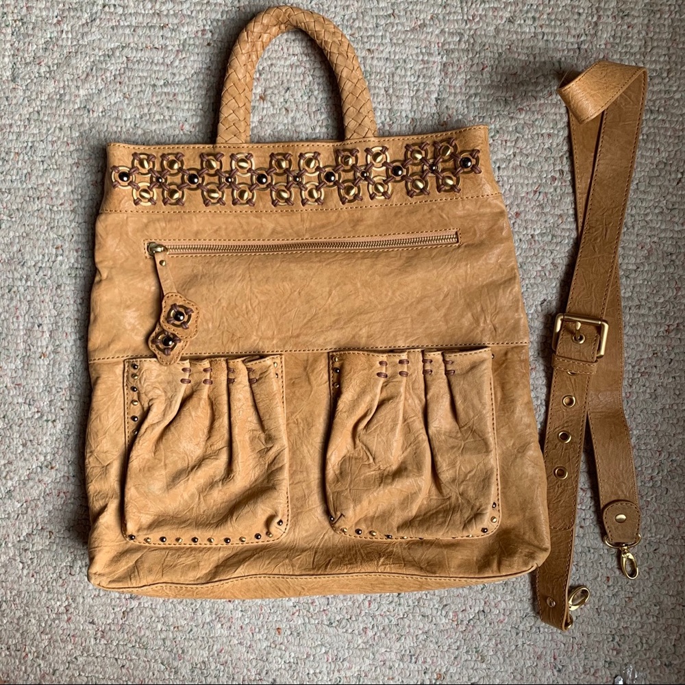 Isabella Fiore Fold Over Messenger Purse